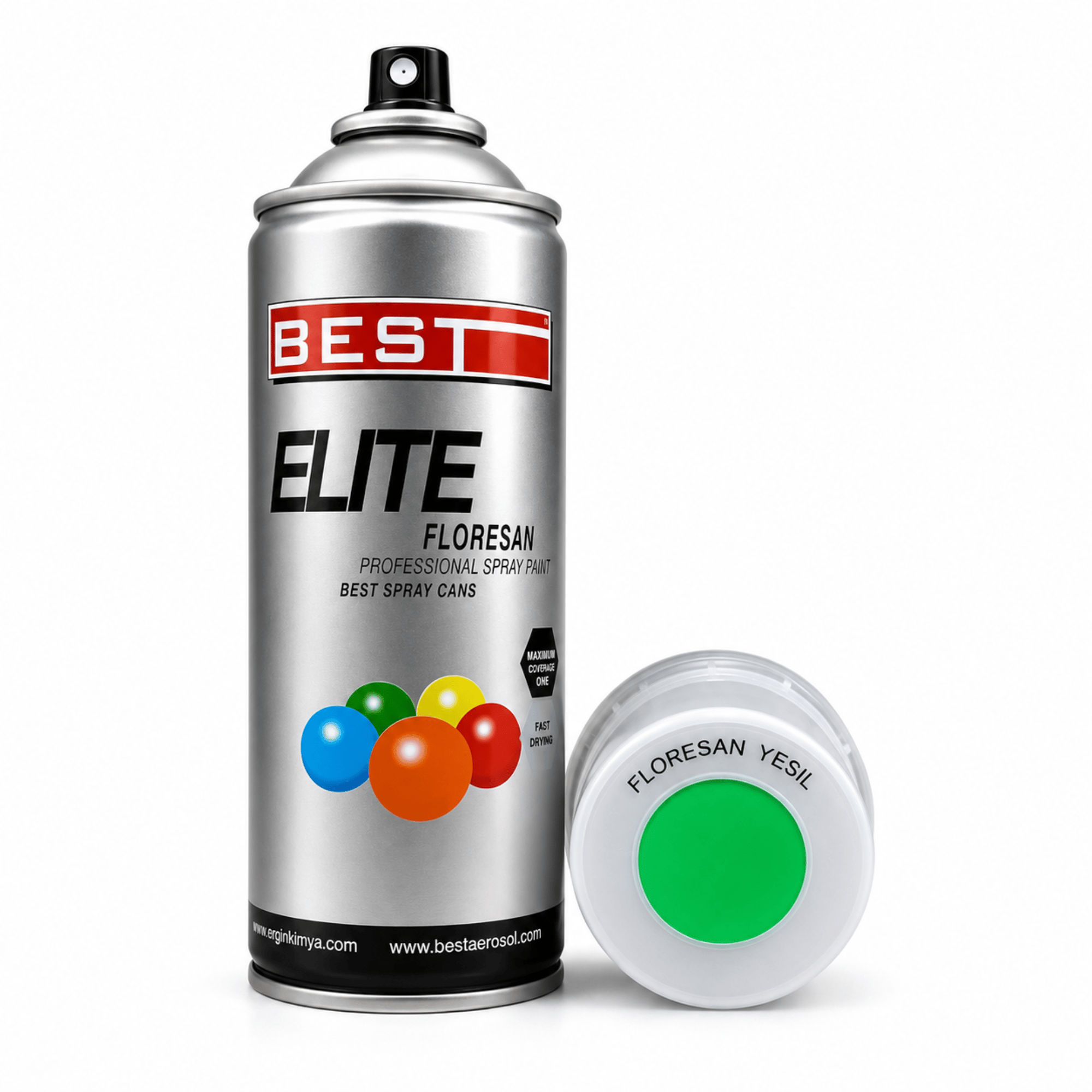 BEST FLORESAN SPREY BOYA 400 ML YEŞİL