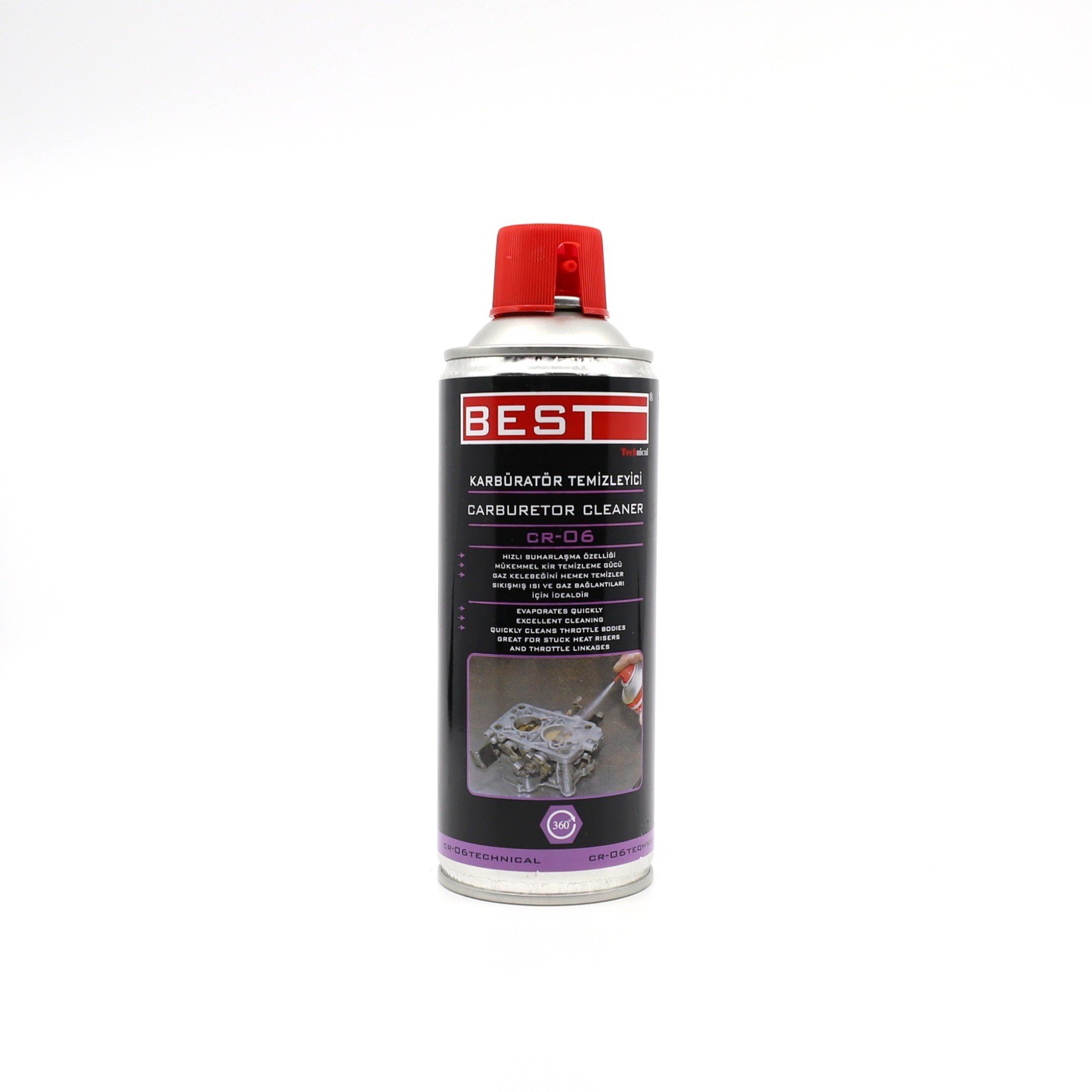 BEST KARBÜRATÖR TEMİZLEYİCİ 400 ML CR06