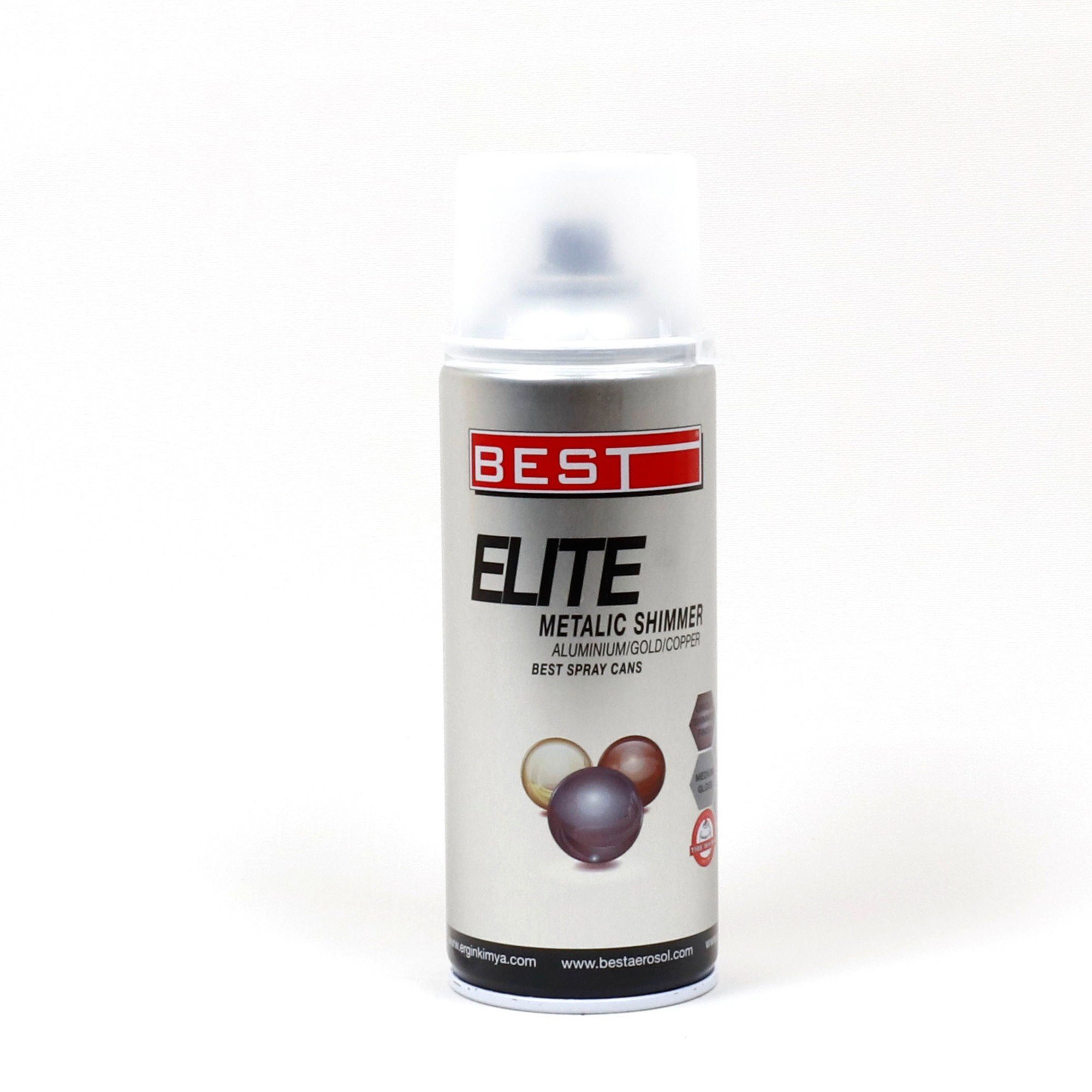 BEST PARLAK METAL SPREY BOYA 400 ML ALÜMİNYUM