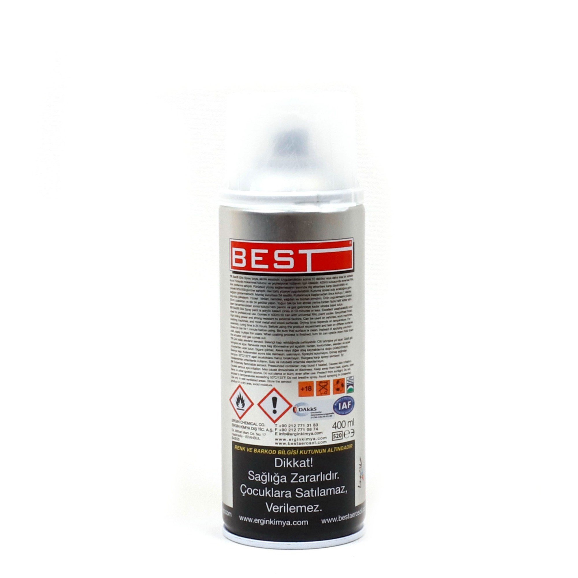 BEST SPREY BOYA ELİTE 400 ML RAL9526 EXT.MAT SİYAH