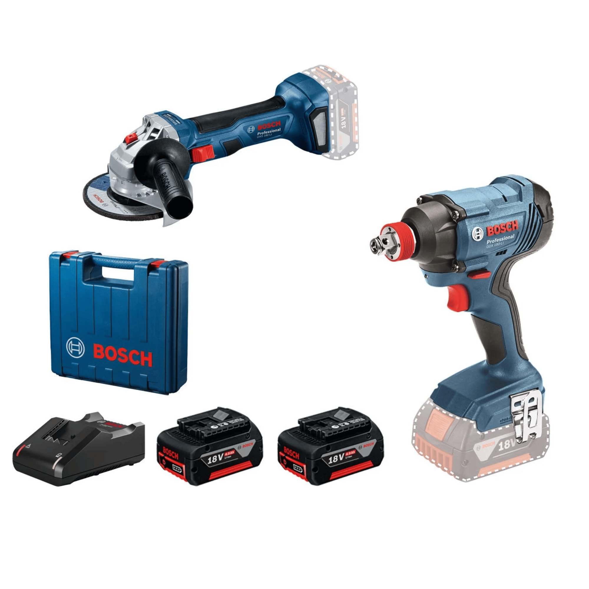 BOSCH 2 PARÇA GDX180-LI/GWS 180-LI 0615990N1U