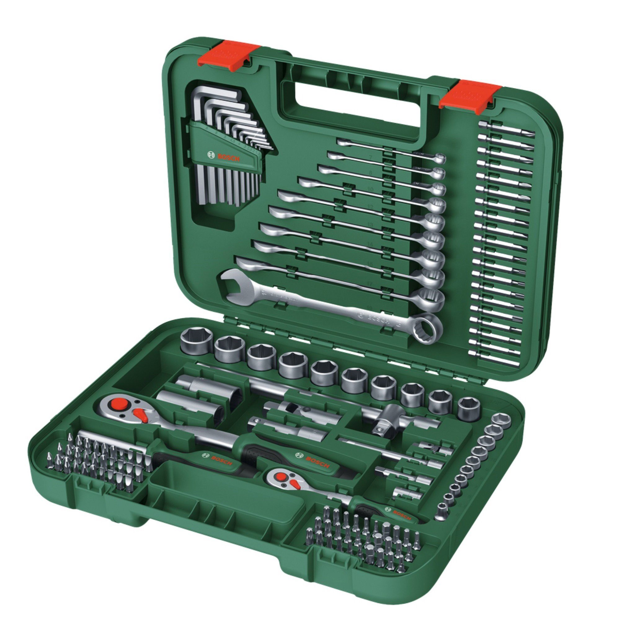 BOSCH ÇOK AMAÇLI MONTAJ SETİ 132 Lİ 1600A02Z9B