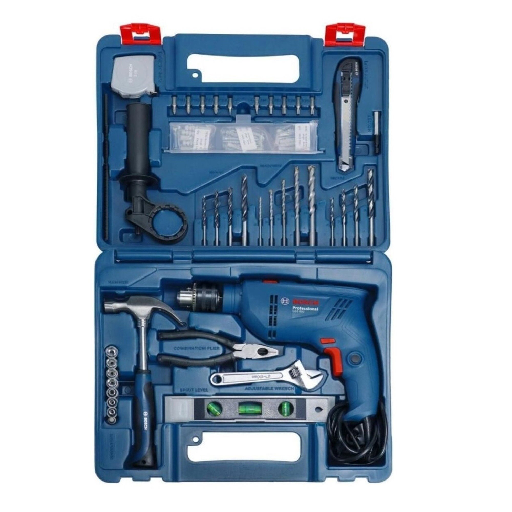 BOSCH GSB600 DARBELİ MAT.+100PARÇA AKS 06011A0321