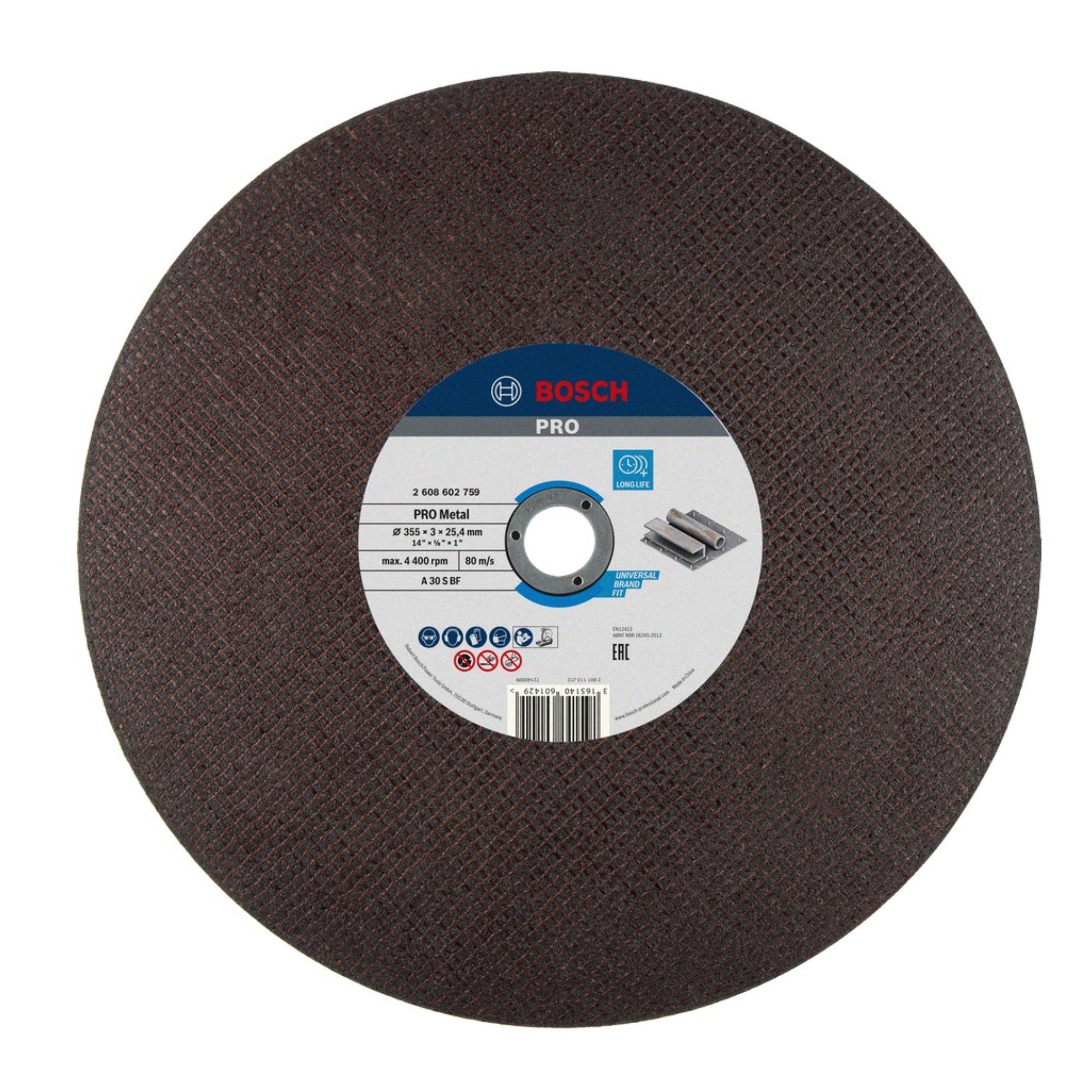 BOSCH METAL KESME TAŞI 355x25.4 2608602759