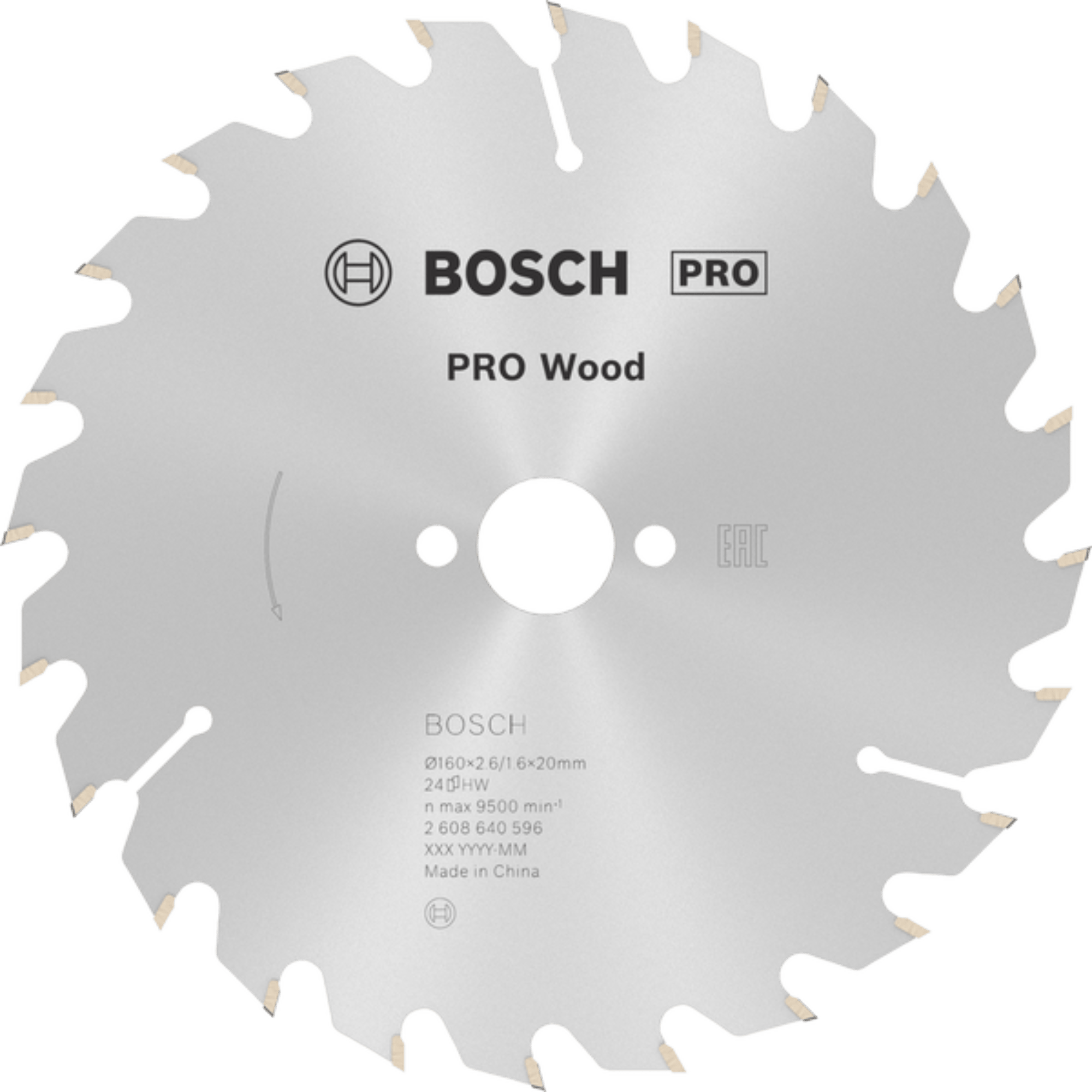 BOSCH PRO OPW SUNTA KESME 160/24 DİŞ 2608640596