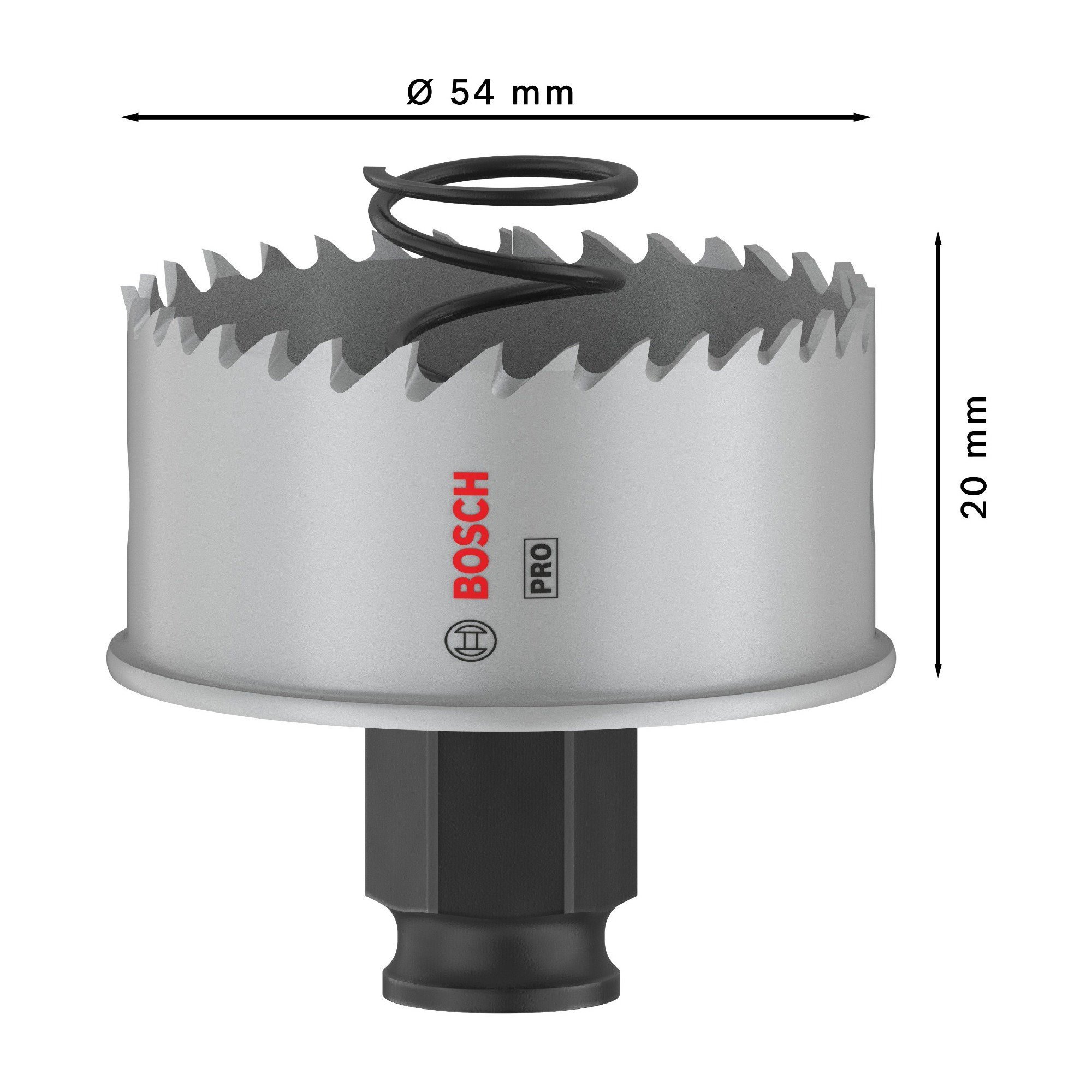 BOSCH PRO SHEET METAL PASLANMAZ PANÇ 54 2608594456