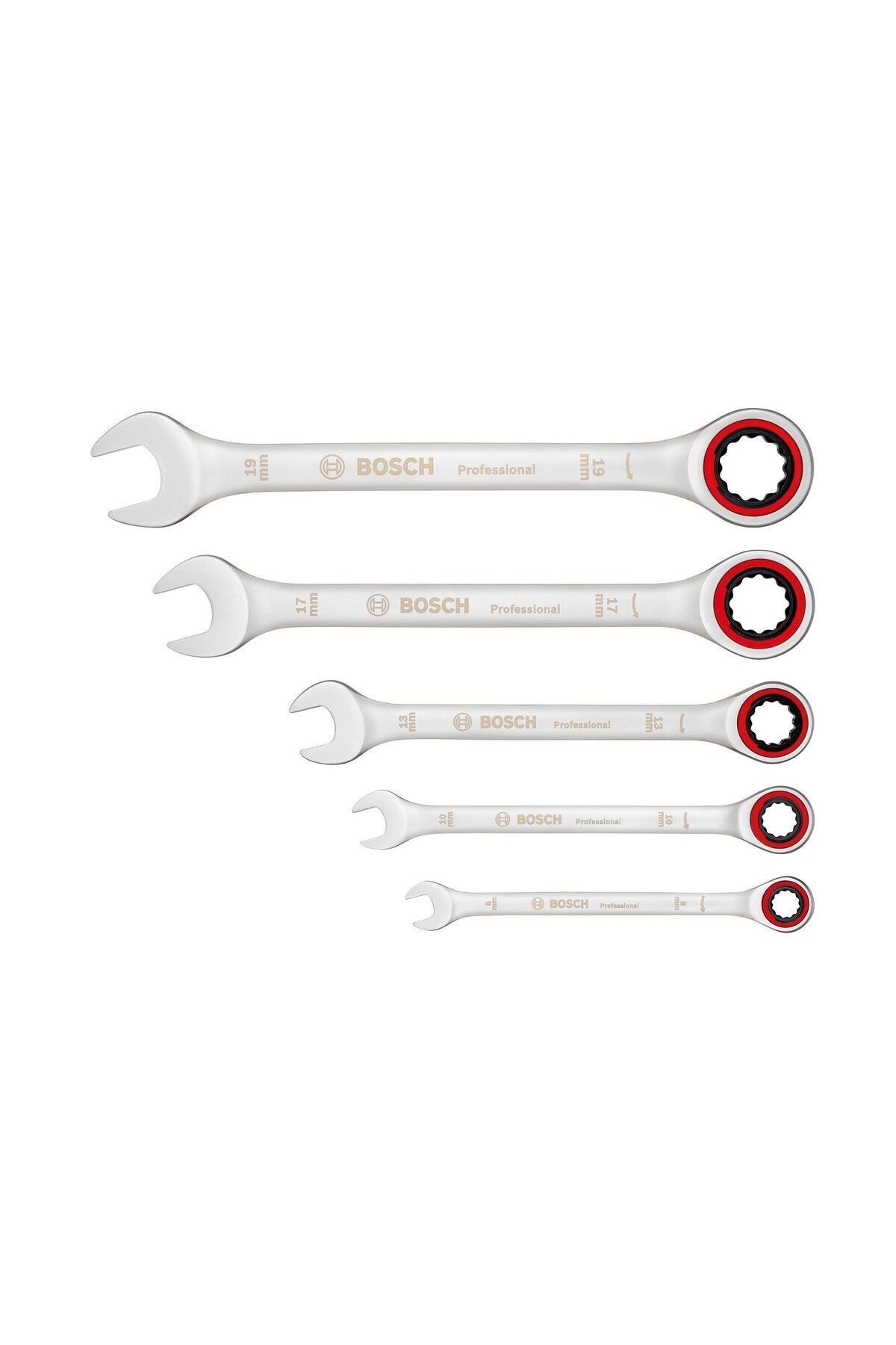 Bosch Profesyonel 5 Parça Kombine Anahtar Takımı (1600A02Z3D)