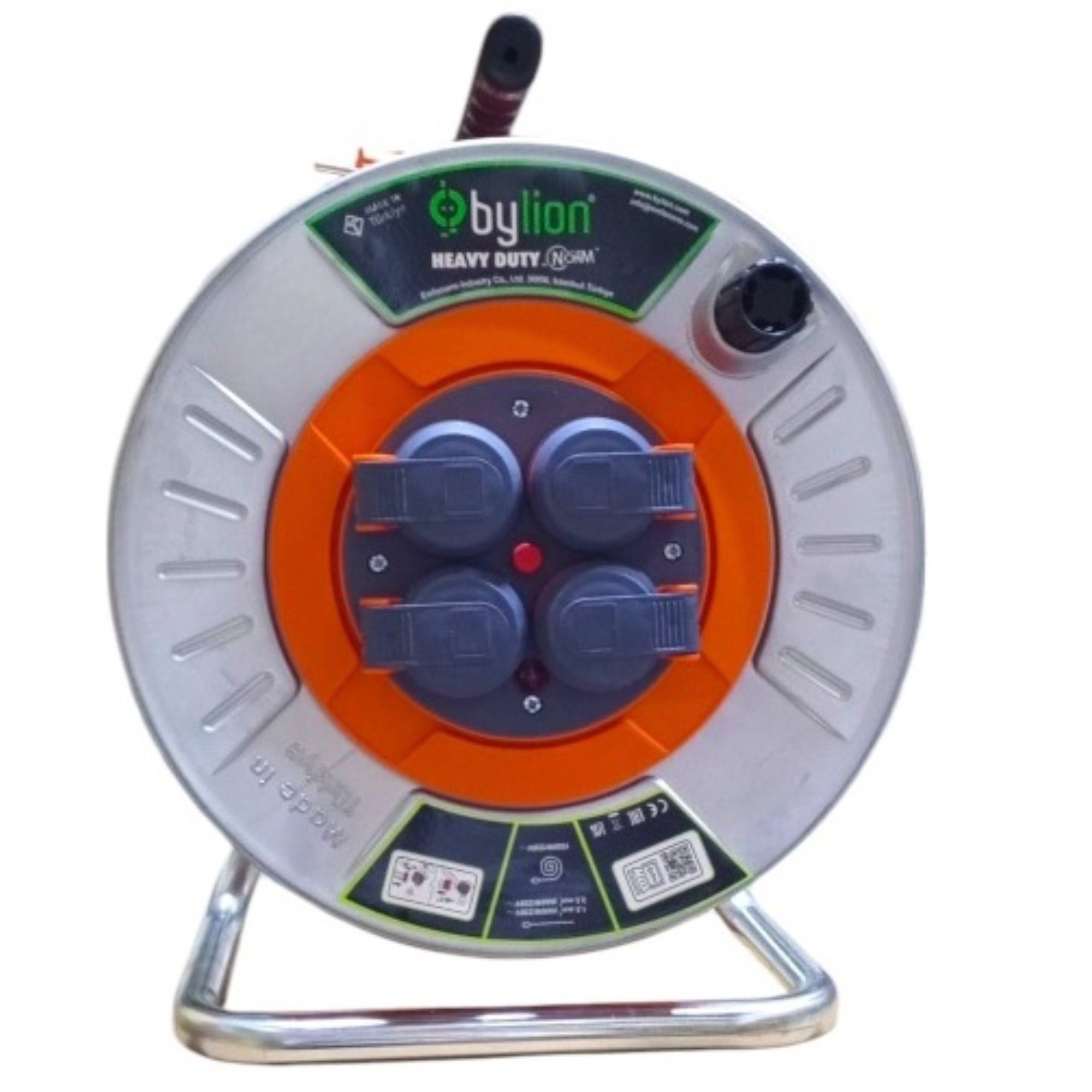 BYLİON METAL MAKARA KABLO 3x2.5 MM 30 MT MMP30325F