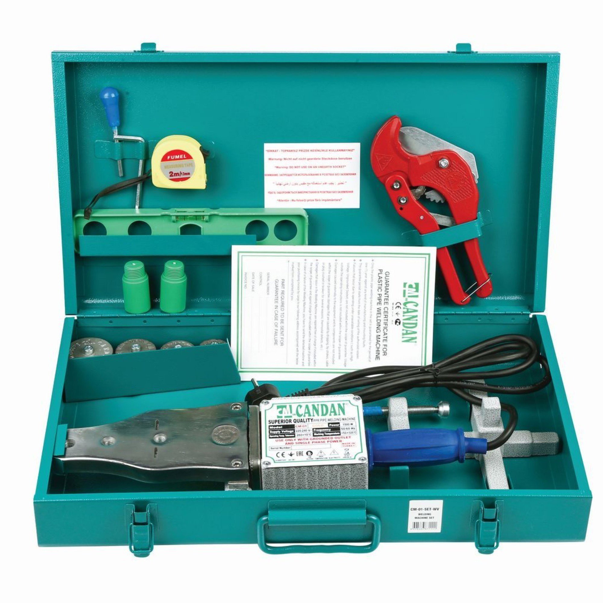CANDAN PPRC BORU KAYNAK MAKİNE CM-01-SET-WV