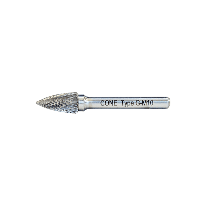 CONE G Tipi Sivri Kavisli - Karbür Kalıpçı Frezeleri