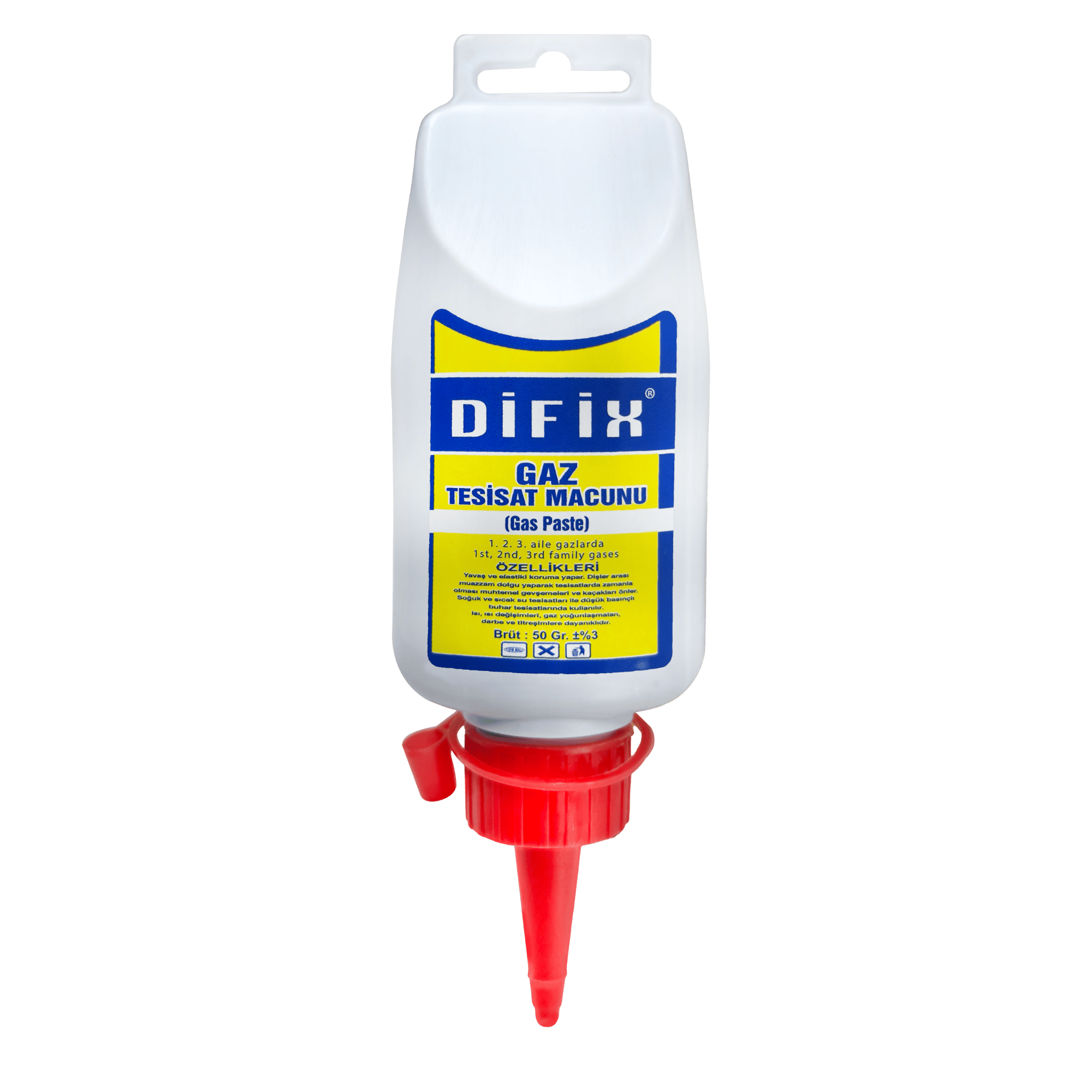 DİFİX DOĞALGAZ MACUNU TÜP 50 GR