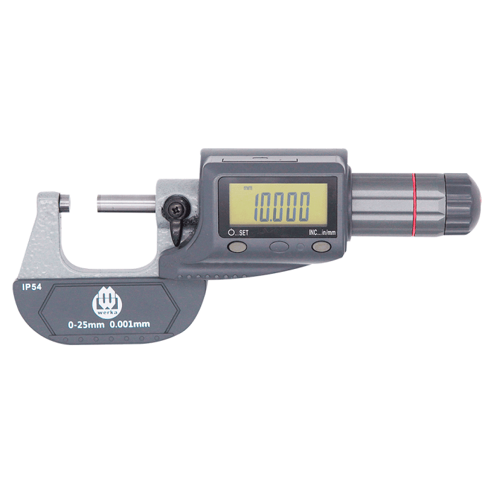 Dijital Dış Çap Mikrometresi 0-25x0.001mm