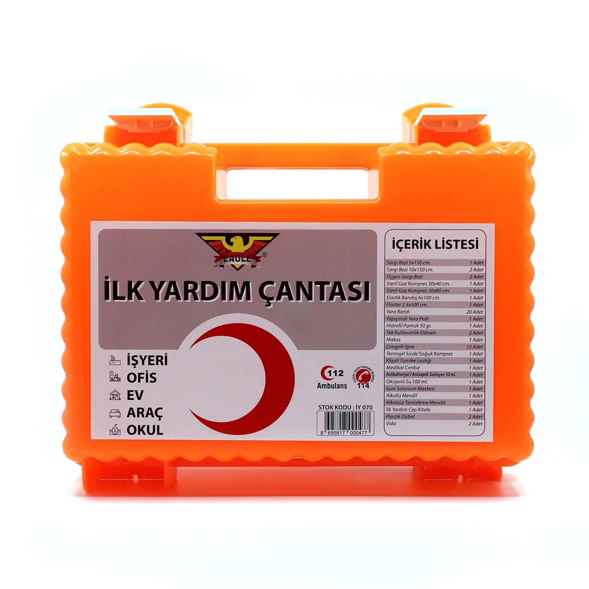 EAGLE İŞ YERİ İLK YARDIM ÇANTASI IY-070