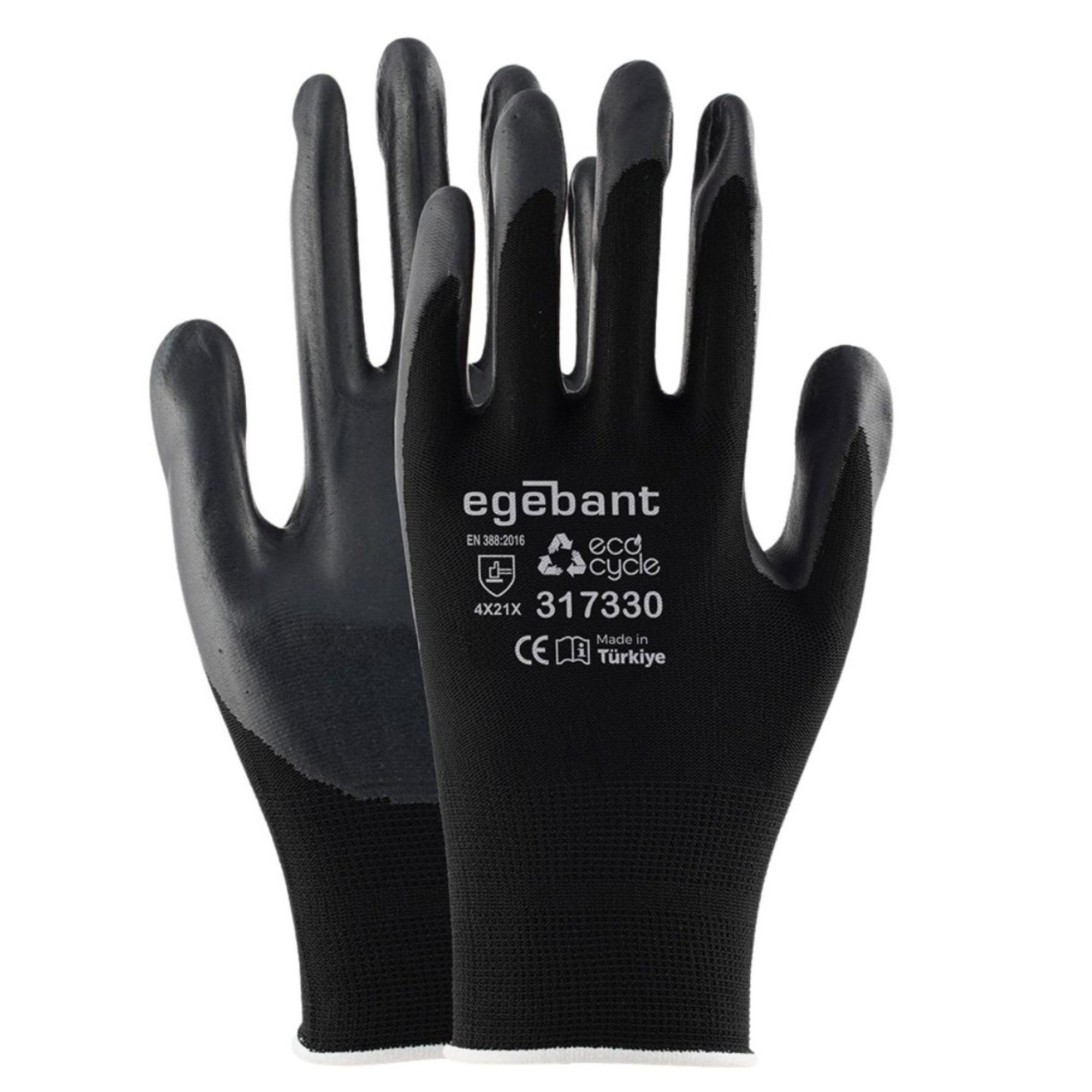 EGEBANT 317330 NİTRİL KÖPÜK ECOCYCLE ELDİVEN NO:10