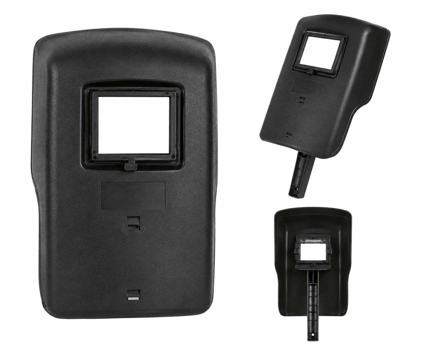 ESSAFE PLASTİK KAYNAK MASKESİ SİYAH GE 1311 CAMSIZ