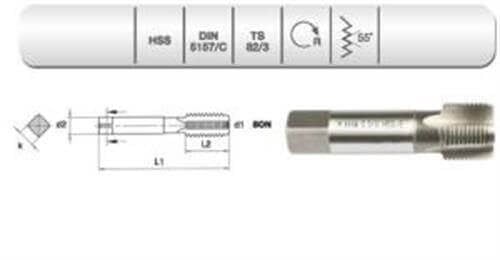 EVAR  HSS DIN 5157 SON MAK.KILV.G 3/8