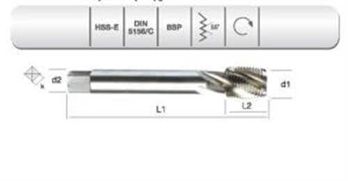EVAR  HSSE DIN 5156/C MAK. KLVZ. G 3/8