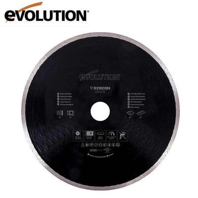 Evolution RAGEBLADE210DIAMOND Elmas Testere Bıçağı, 210mm