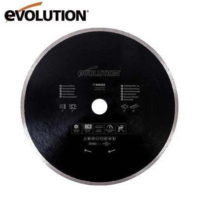Evolution RAGEBLADE255DIAMOND Elmas Testere Bıçağı, 255mm