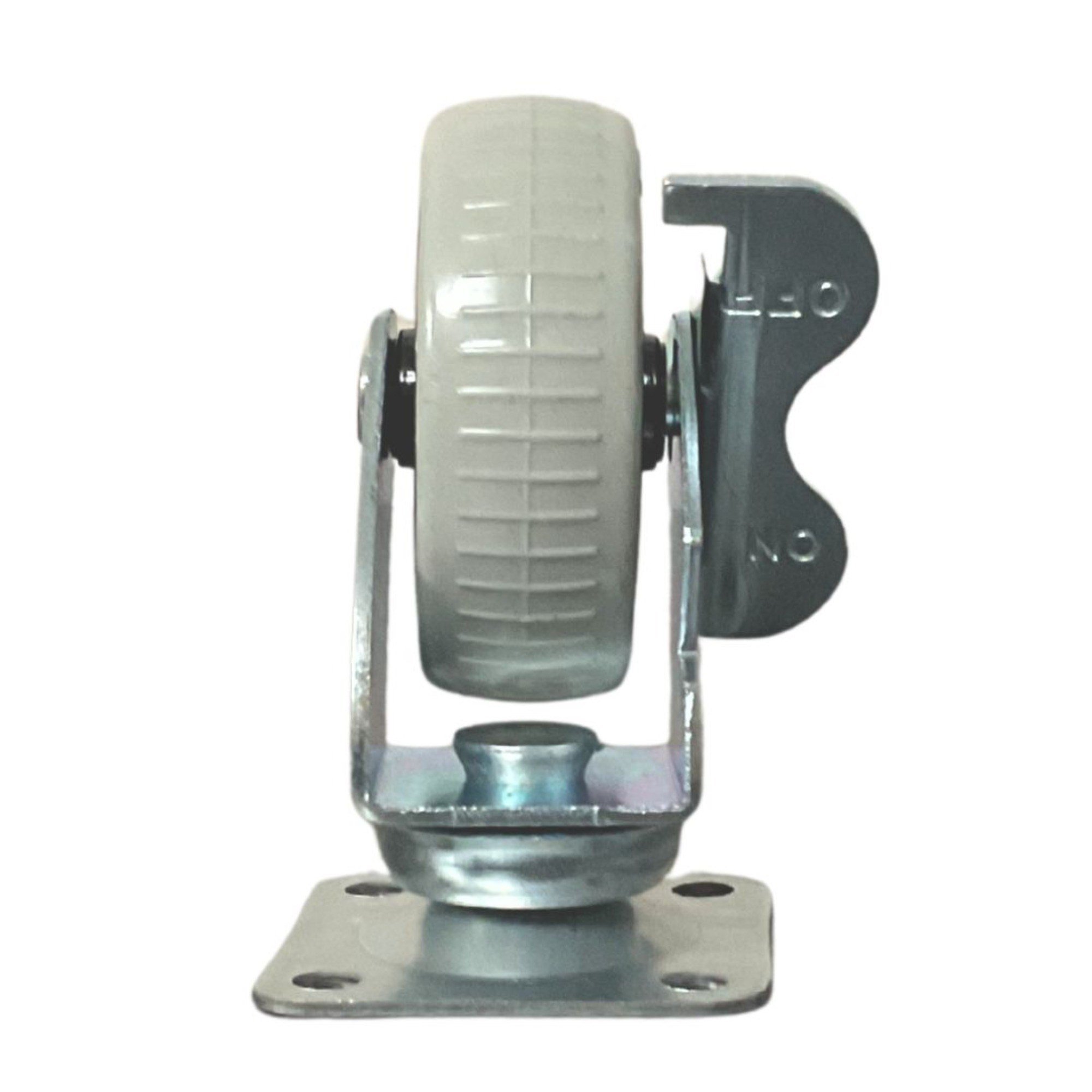 FURÇ EKO TEKER GRİ DÖNER FRENLİ 50 MM