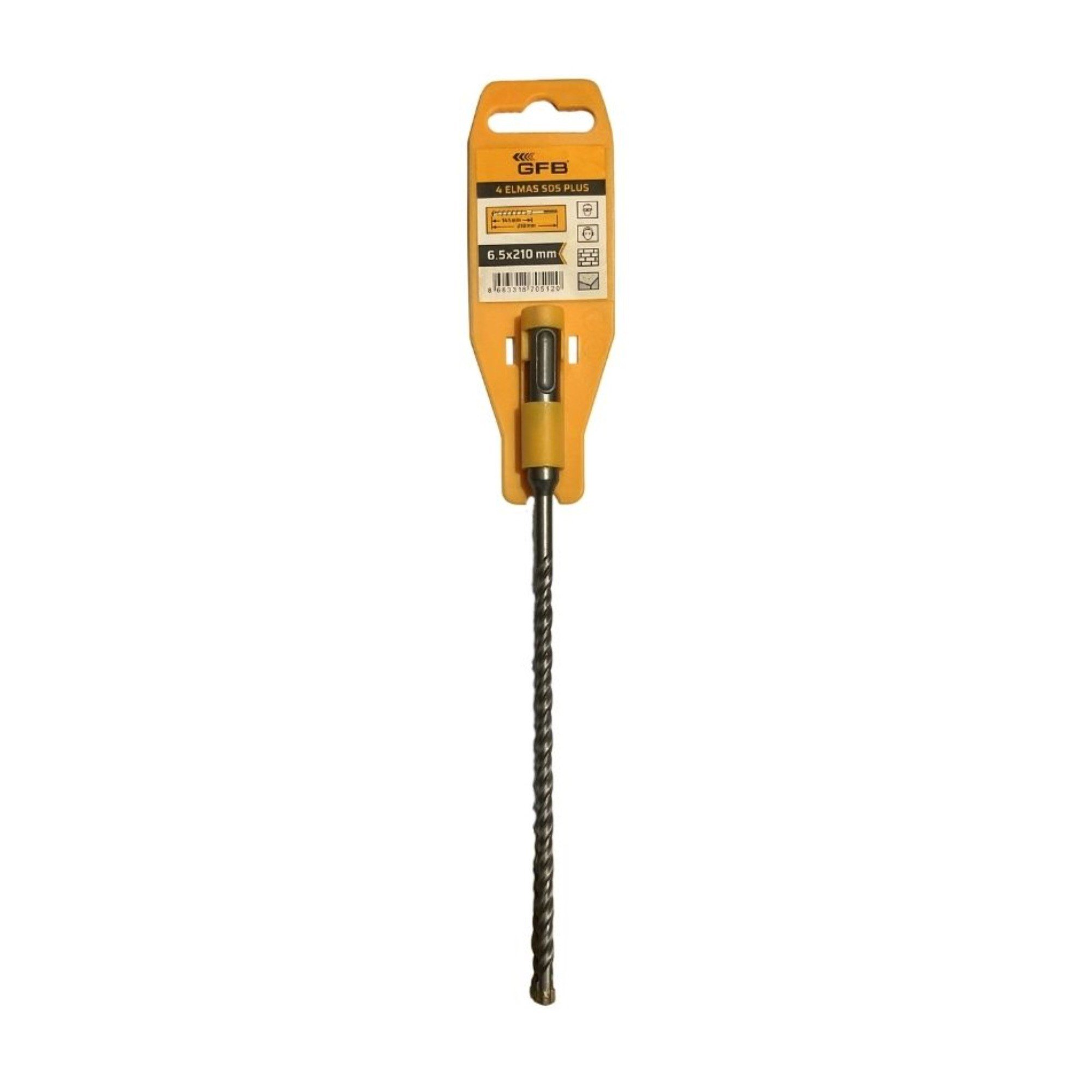GFB 4 ELMASLI SDS PLUS MATKAP UCU 6.5x210 MM 2079