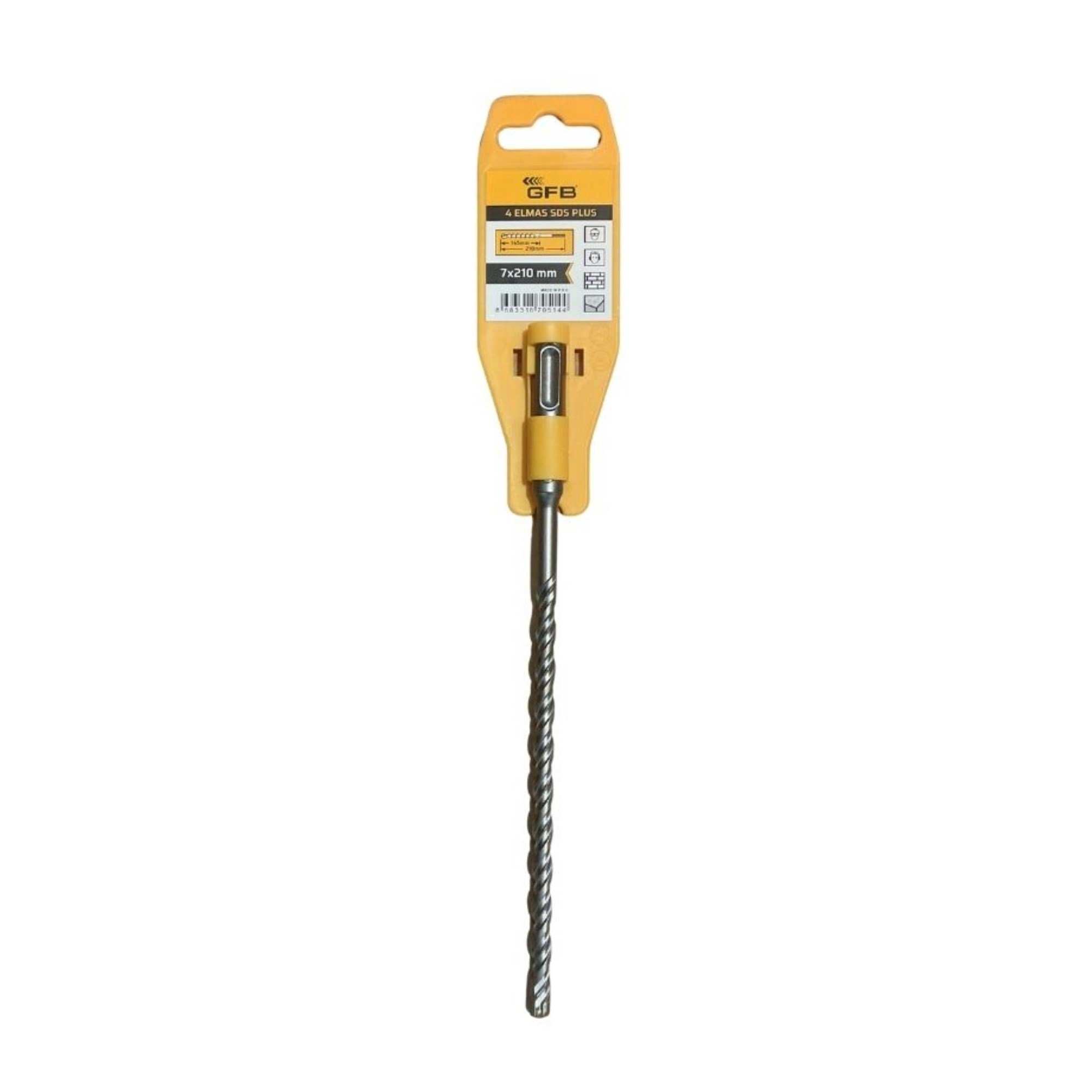 GFB 4 ELMASLI SDS PLUS MATKAP UCU 7x210 MM 2081