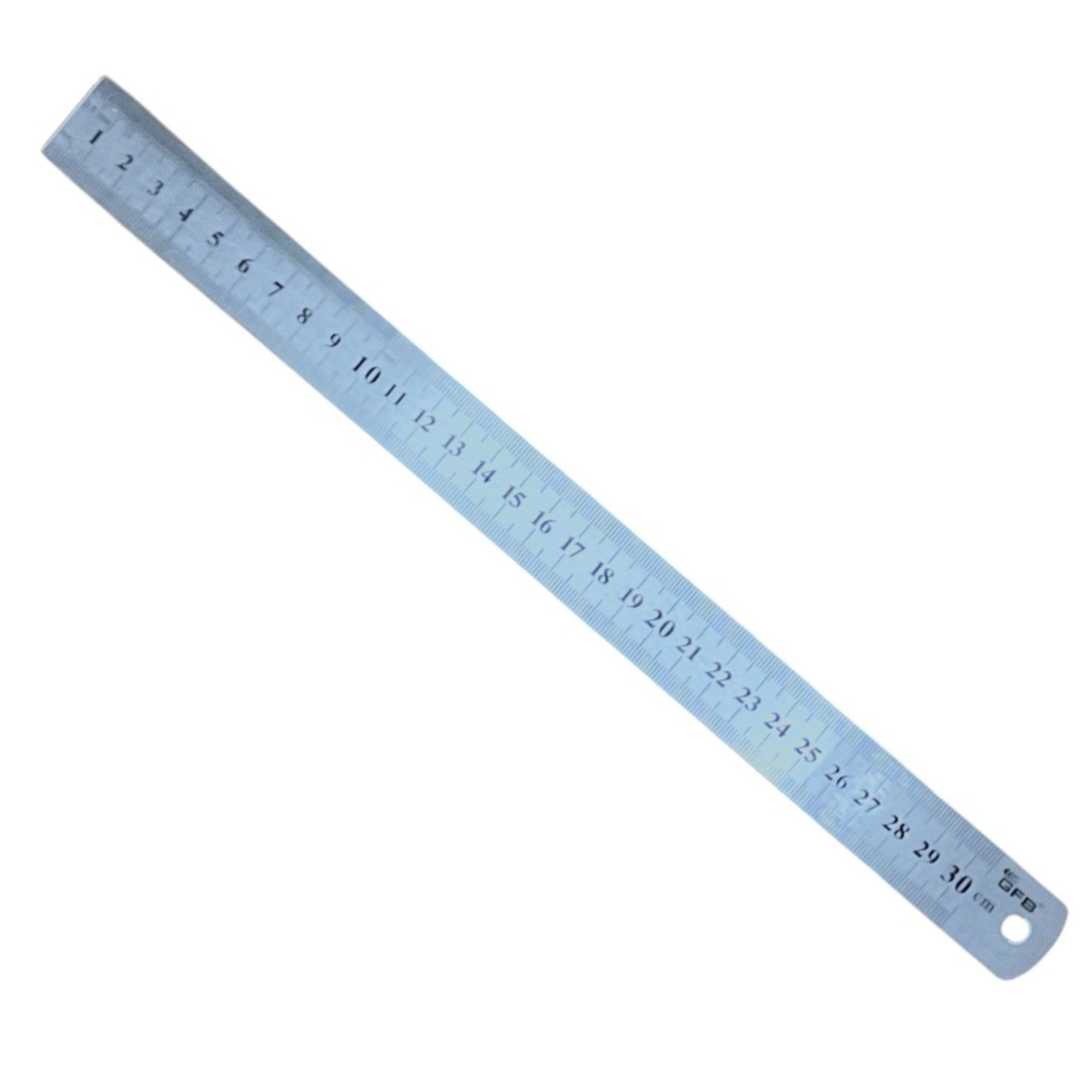 GFB PASLANMAZ ÇELİK CETVEL 300 MM KOD:1444