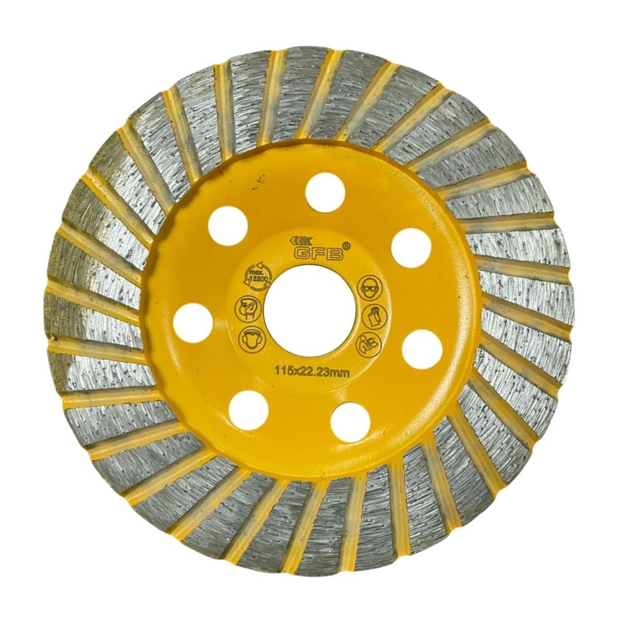 GFB TURBO ELMAS BETON YÜZEY TEM.DİSKİ 115 MM 2365