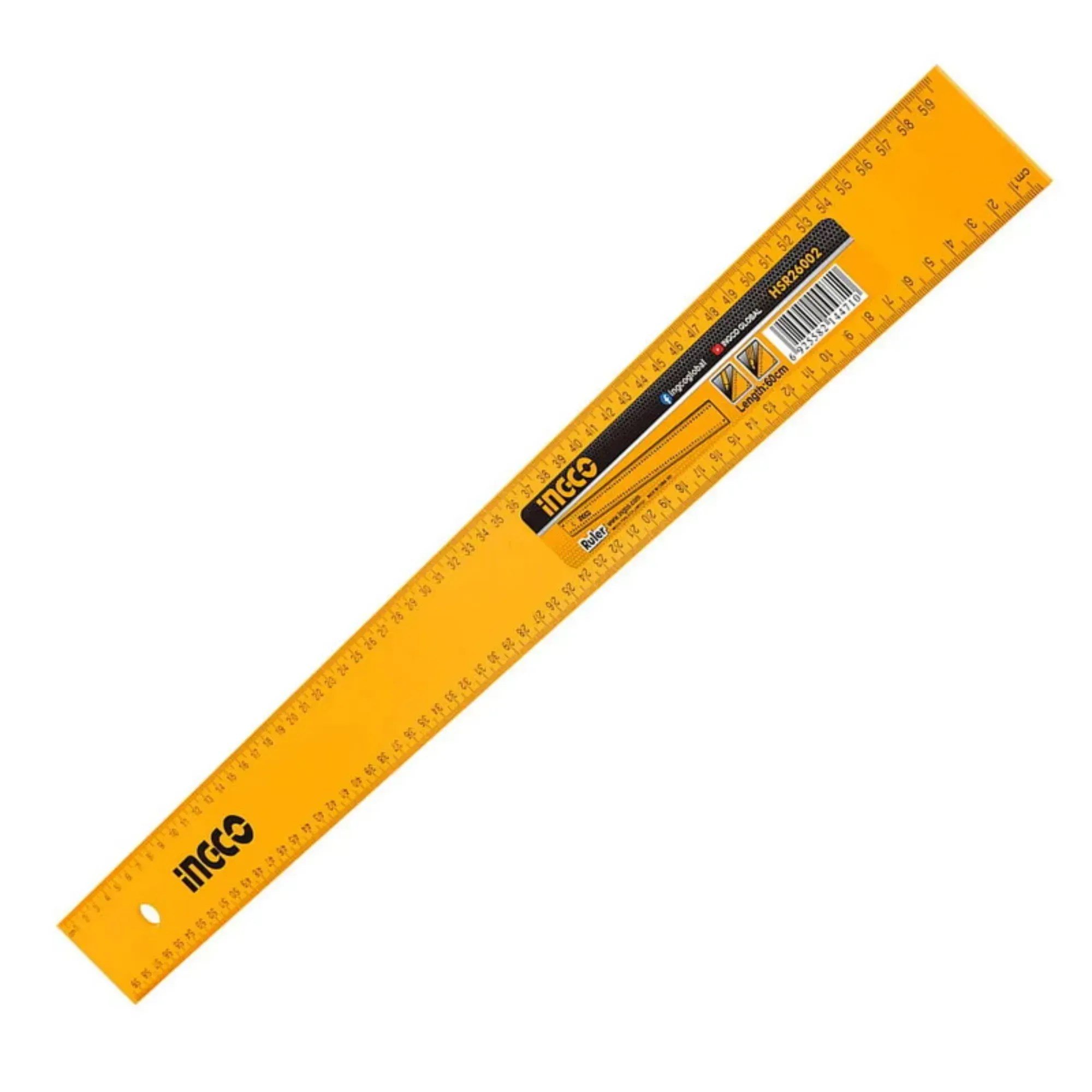 İNGCO HSR26002 ALÜMİNYUM CETVEL 60 CM