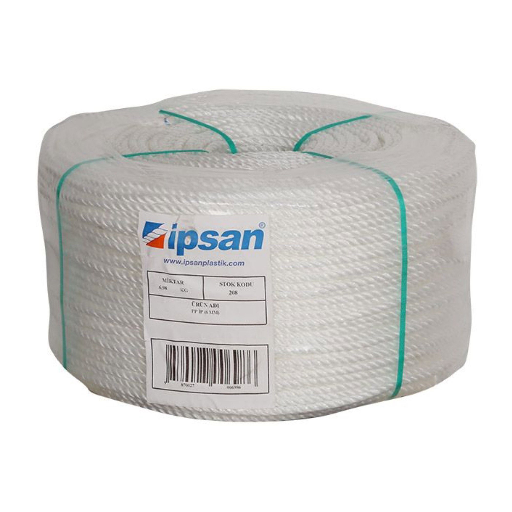 İPSAN 1.KALİTE ÇAMAŞIR İPİ 6 MM (1 TOP 400 MT)