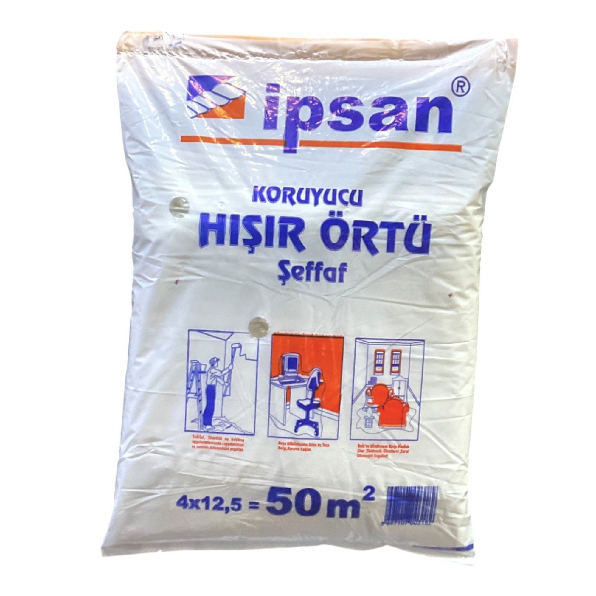 İPSAN HIŞIR ÖRTÜ 4x12.5=50 M² (370 GR)