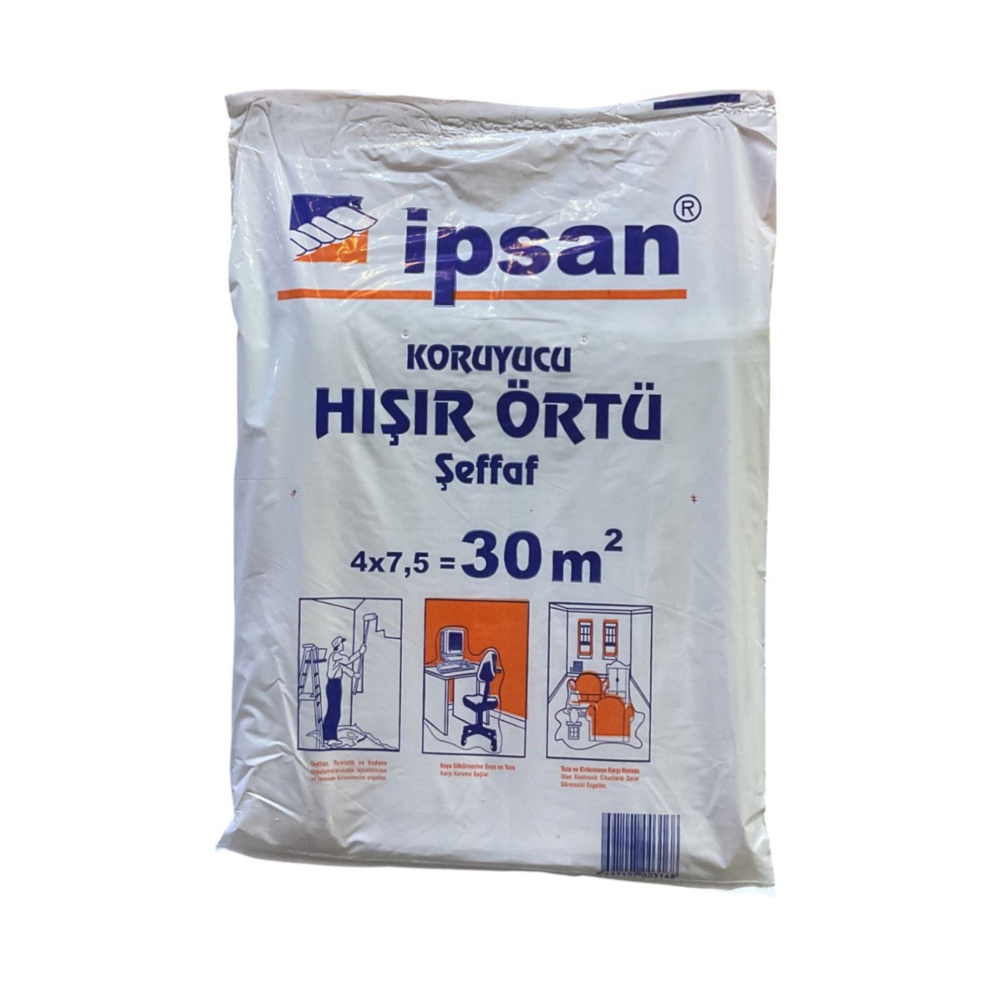 İPSAN HIŞIR ÖRTÜ 4x7.5=30 M² (225 GR)