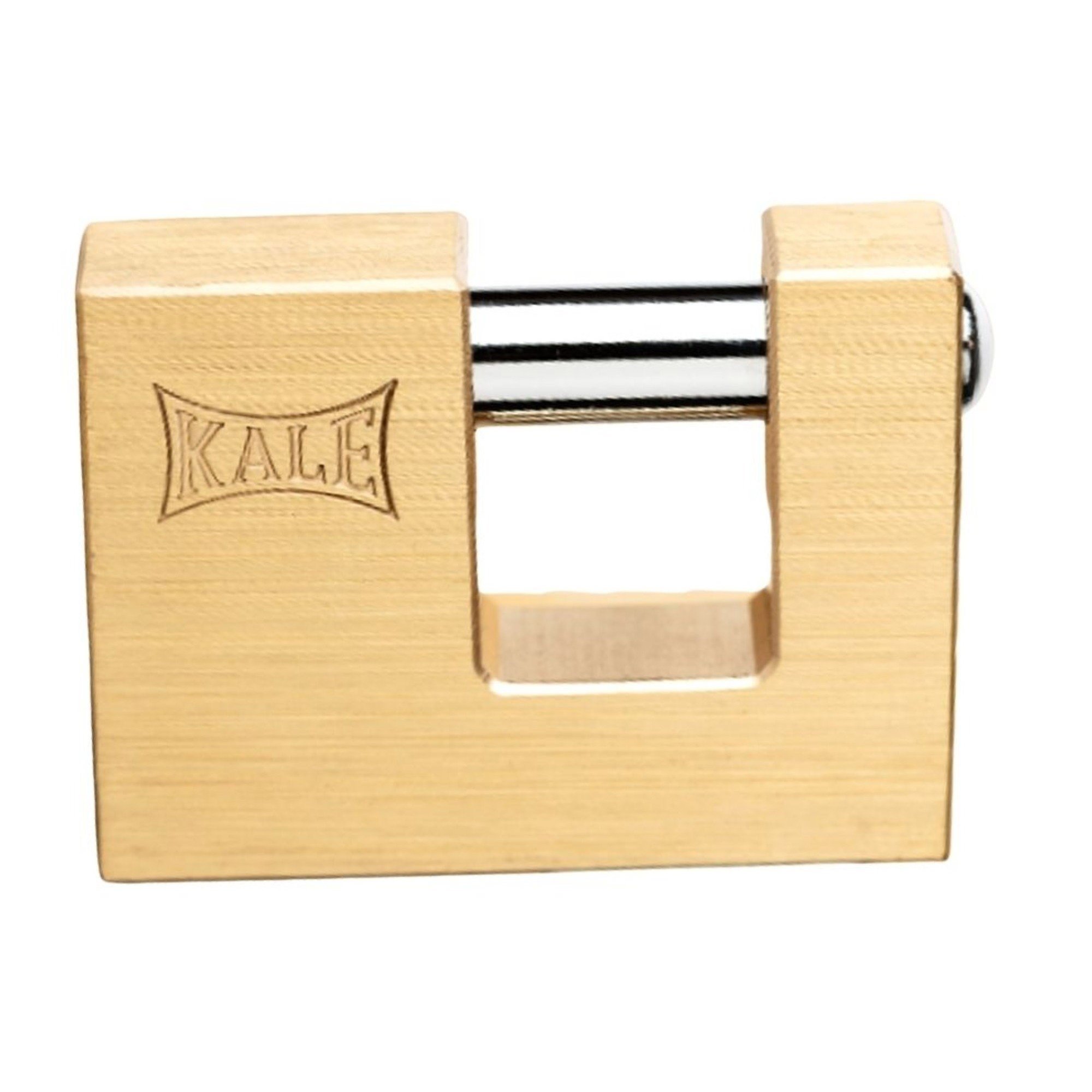 KALE KAYAR MİL.ASMA KİLİT SARI 80 MM KD001/50-280