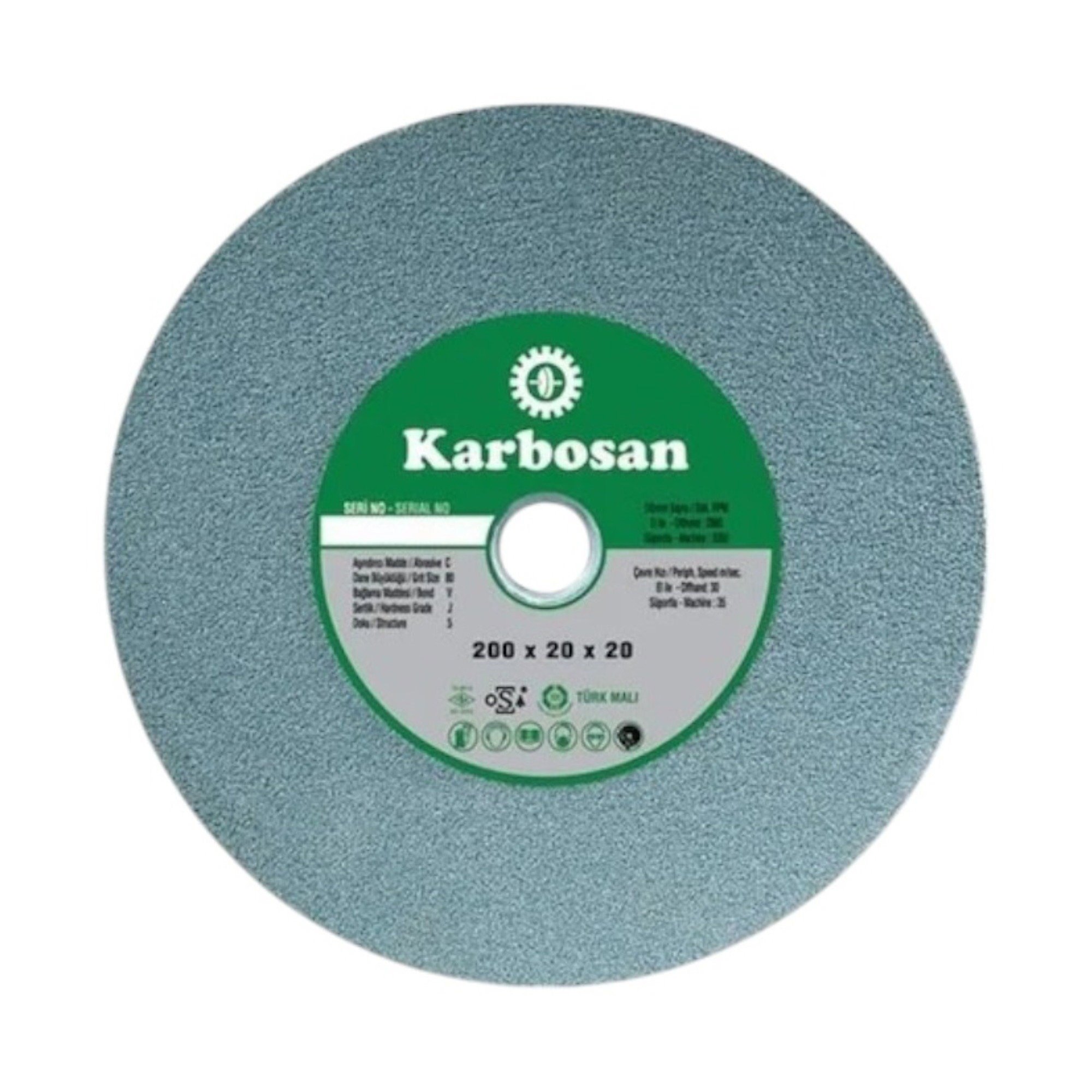 KARBOSAN ELMAS BİLEME TAŞI 200x20x20 SC (920510)