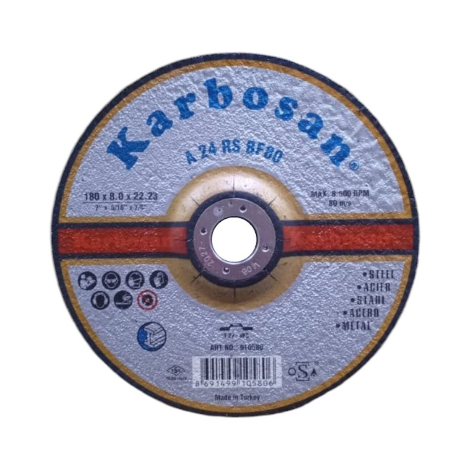 KARBOSAN NK FLEX TAŞLAMA 180x8.0x22 (910580)