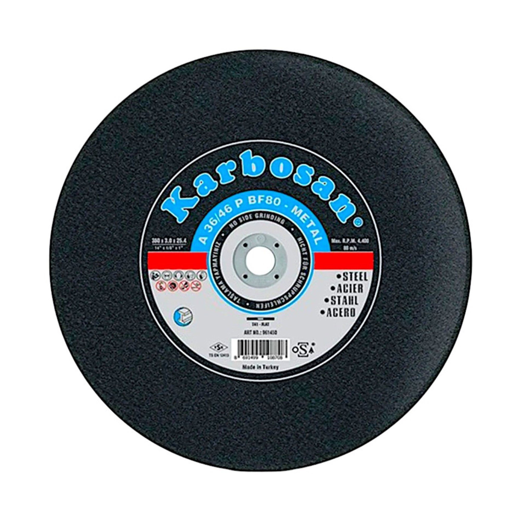 KARBOSAN NK METAL KESME 350x3.5x25.4 (910860)