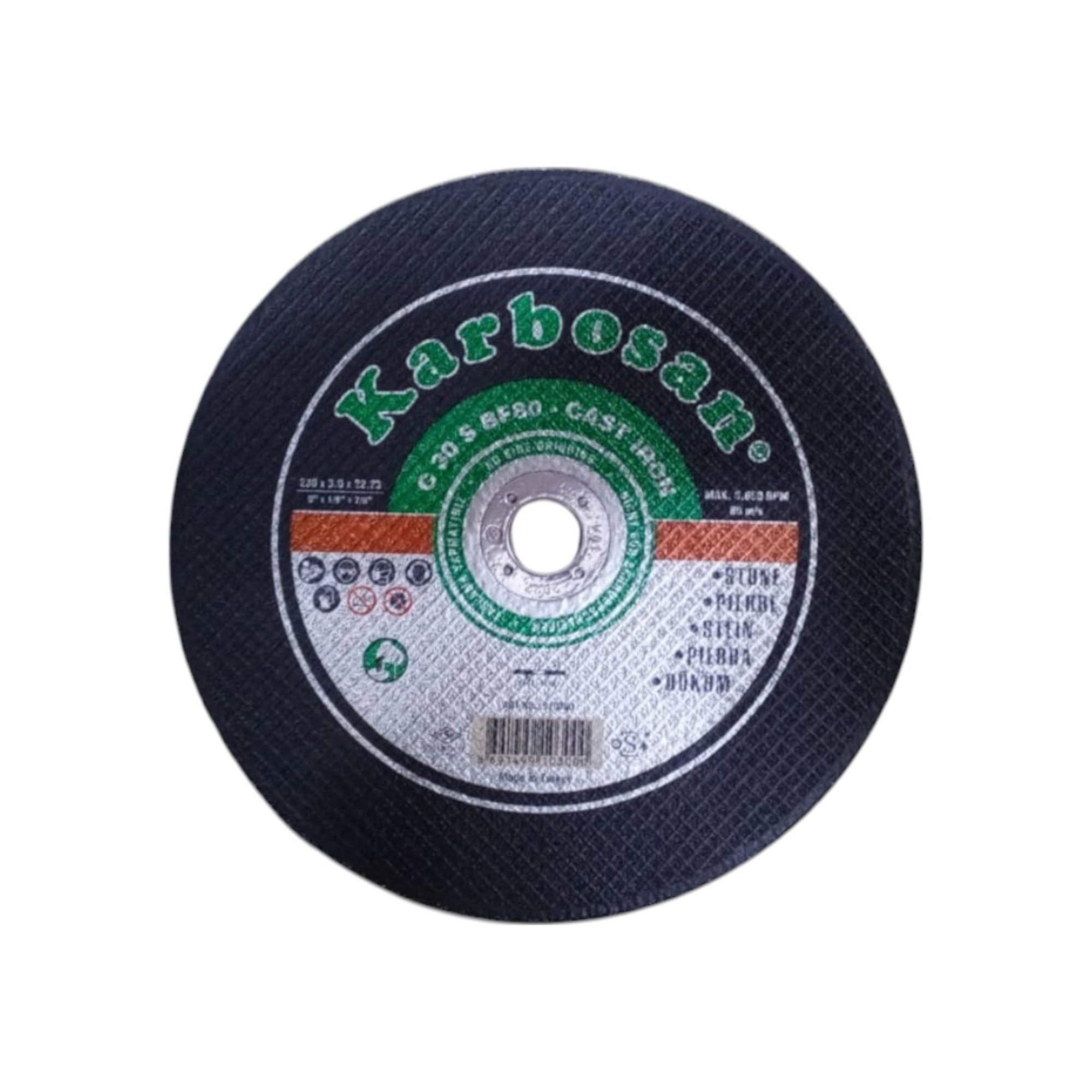 KARBOSAN SC TUĞLA KESİCİ 230x3.0x22 (910300)