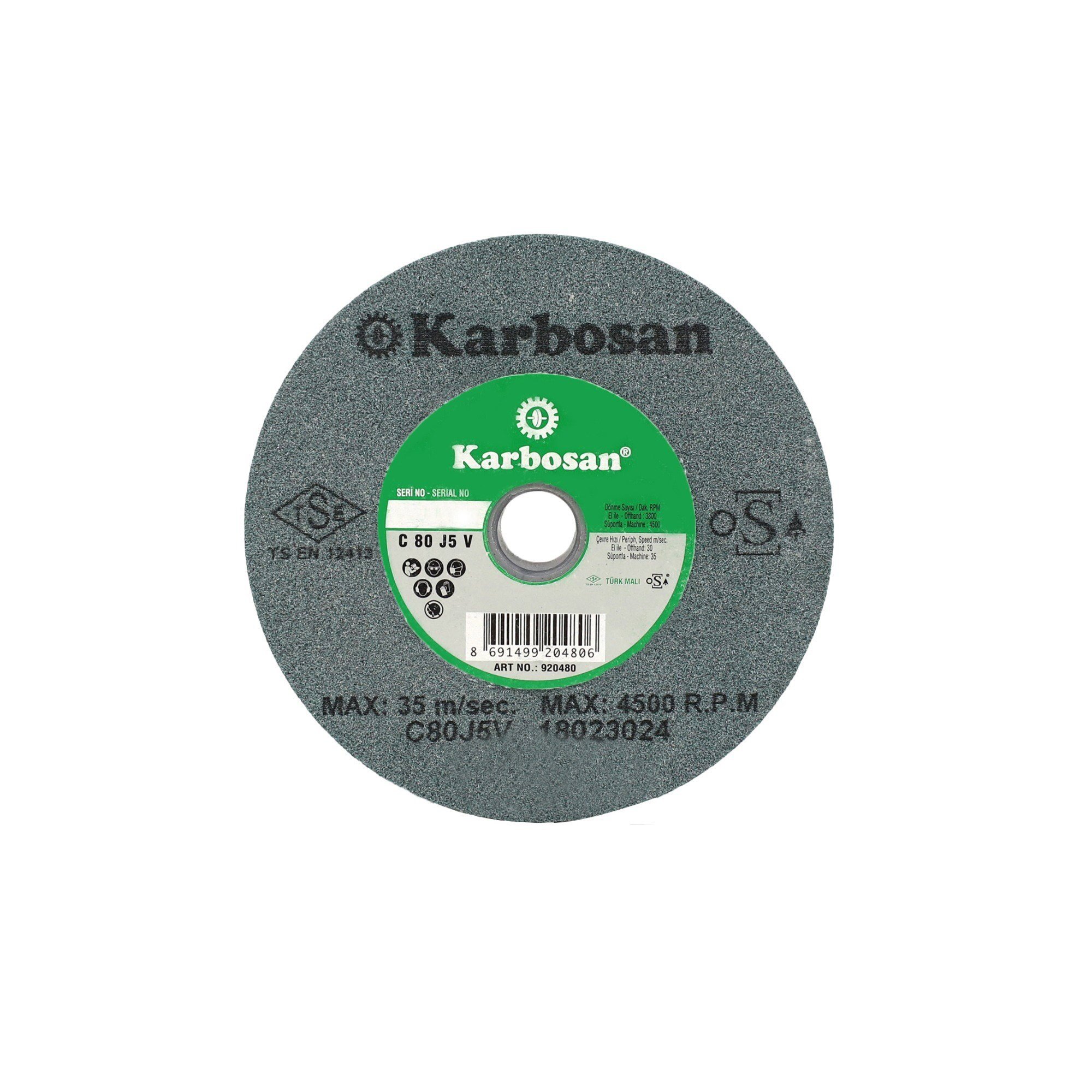 KARBOSAN SCG TAŞLAMA TAŞI 150x25x20 (920480)