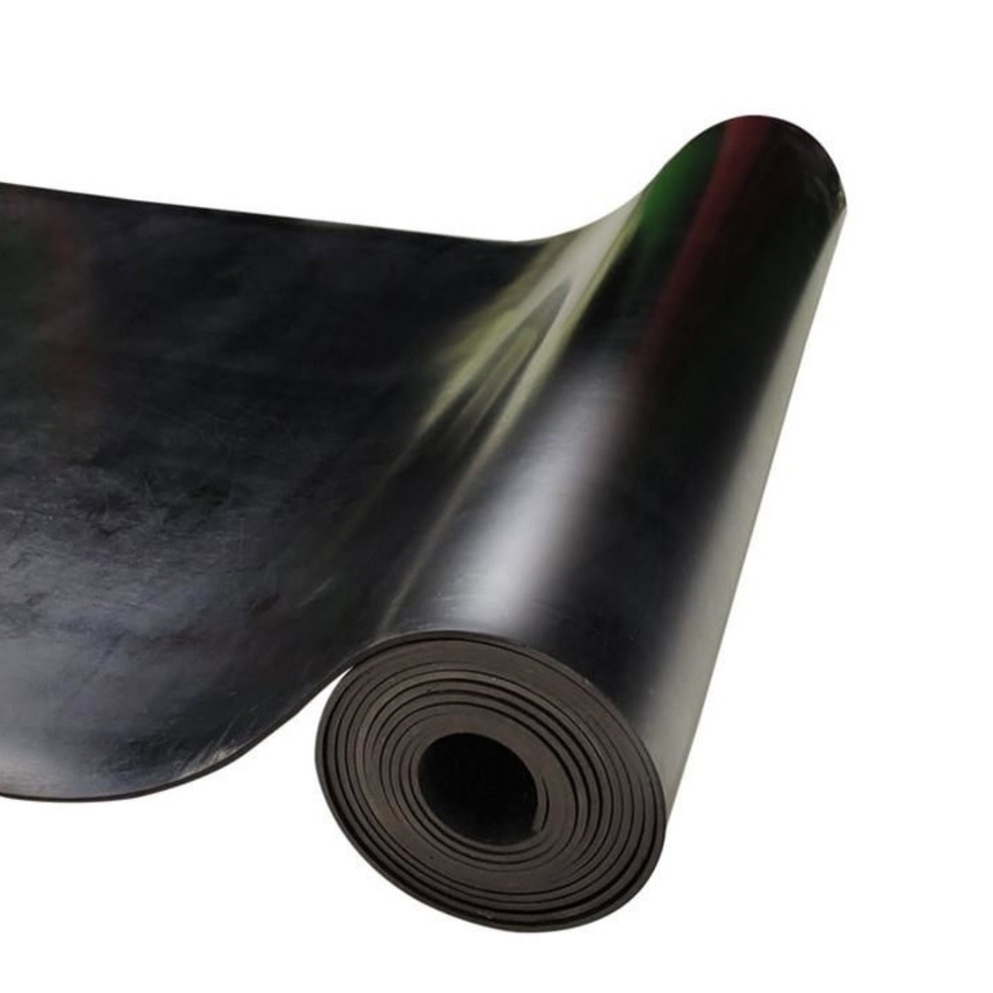 LASTİK LEVHA BEZLİ SİYAH 2 MM (1 TOP 39 KG 10 MT)