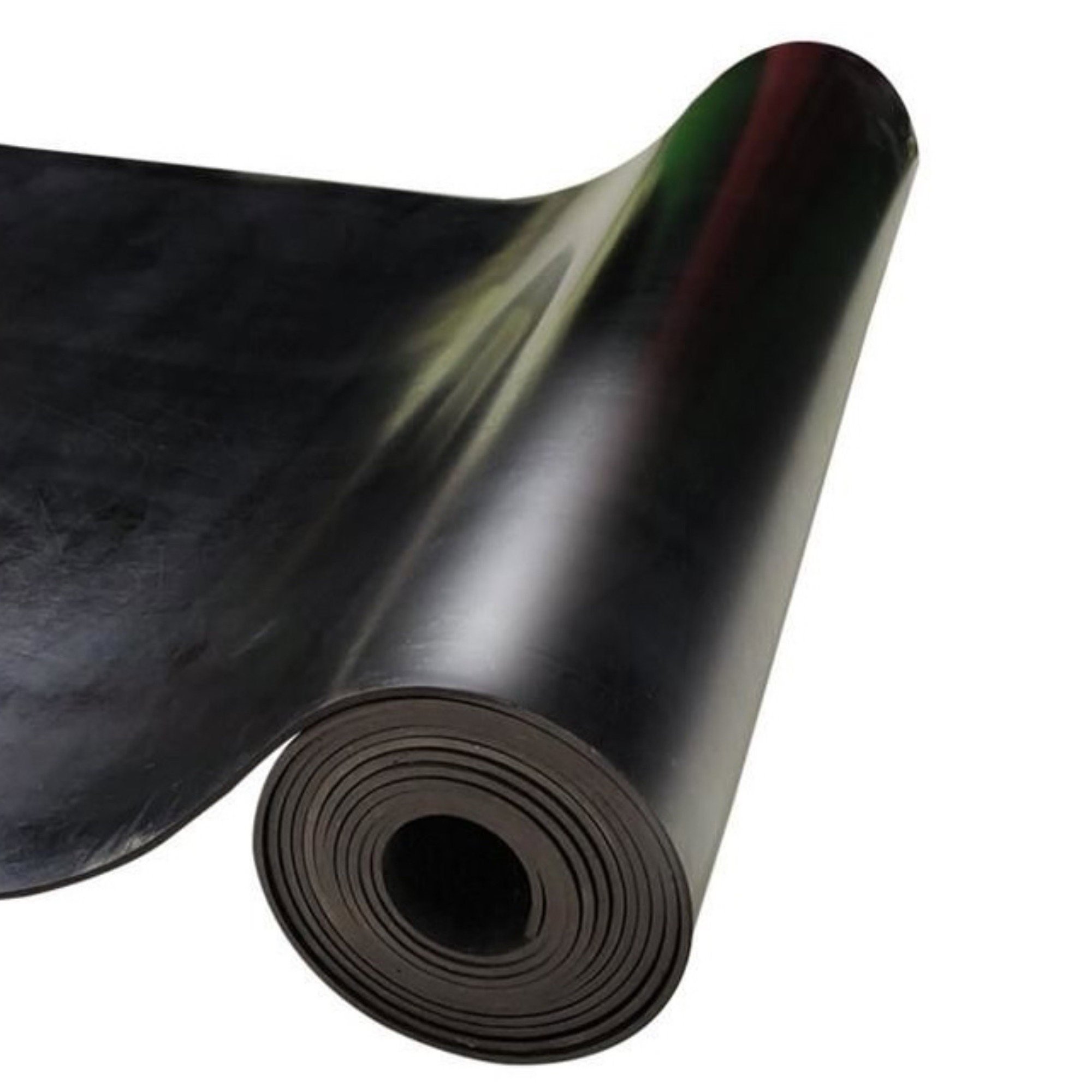 LASTİK LEVHA BEZLİ SİYAH 8 MM (1 TOP 105 KG 6 MT)