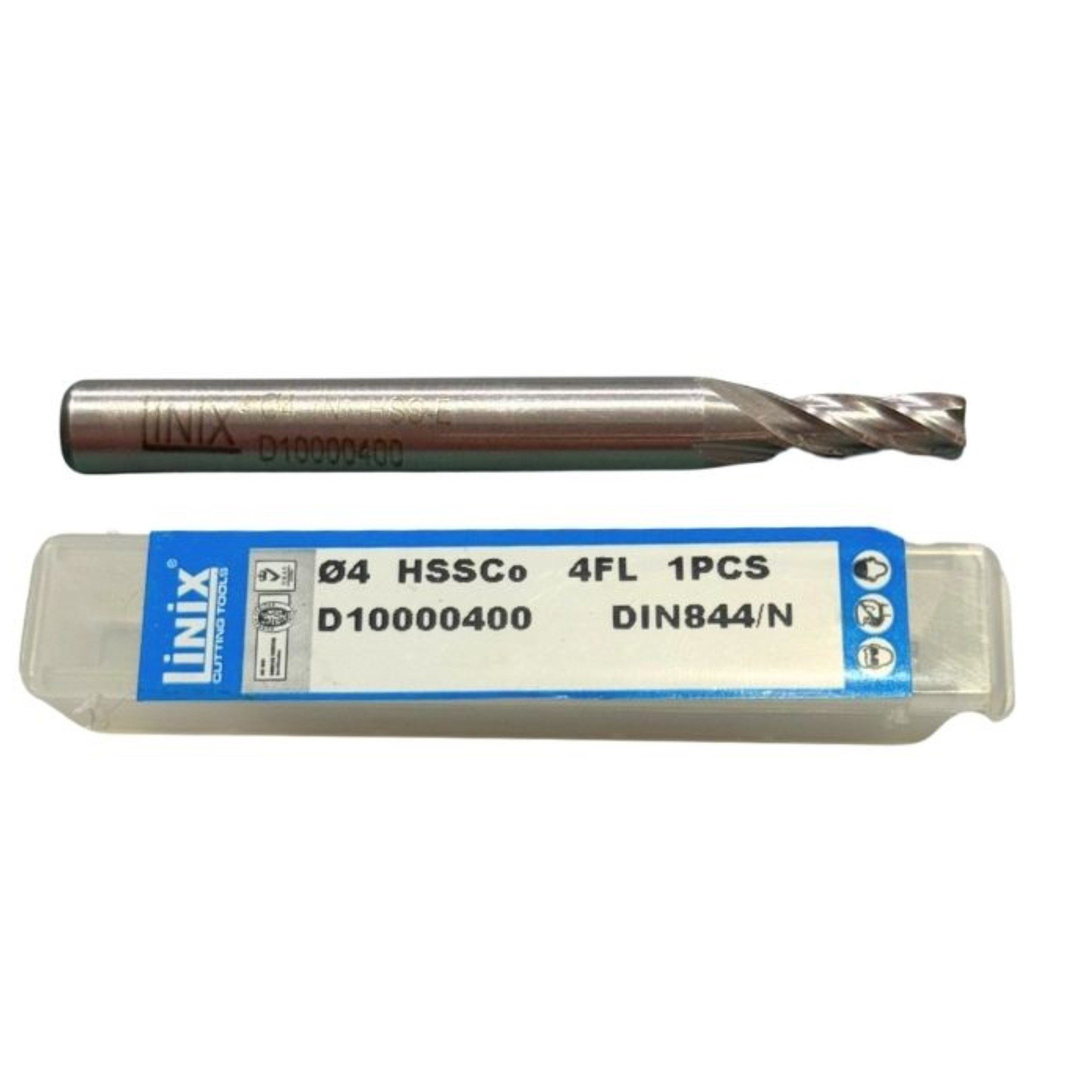 LİNİX PARMAK FREZE DIN844/N D10000400 4MM