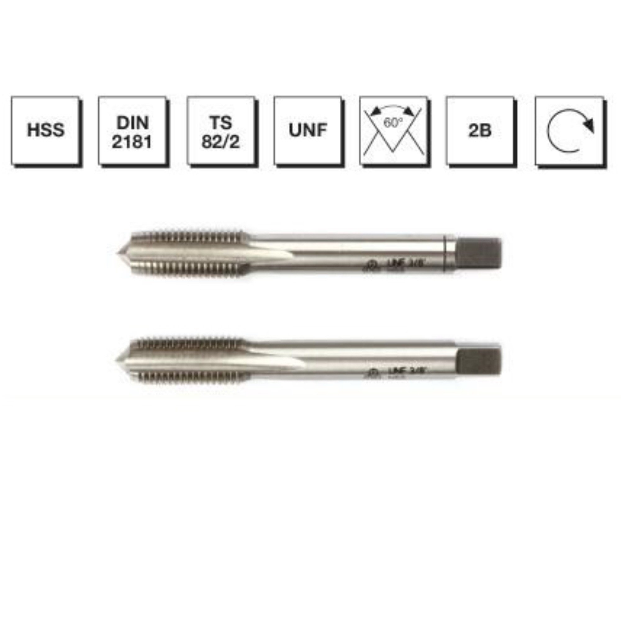 MTE HSS 2 Lİ TK KLAVUZ DIN2181 M10x1.25 102031000