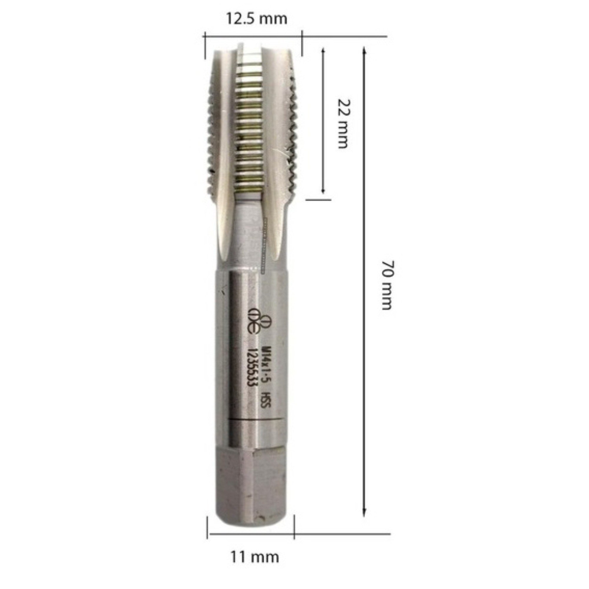 MTE HSS 2 Lİ TK KLAVUZ DIN2181 M14x1.5 102031406