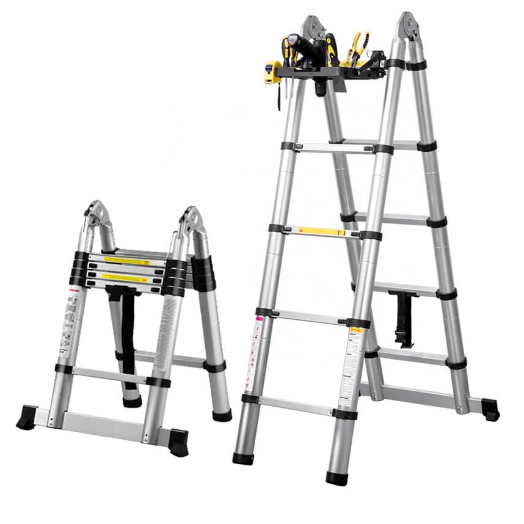 PACKTECH A TİPİ TELESKOPİK MERDİVEN 2.5x2 (500 CM)