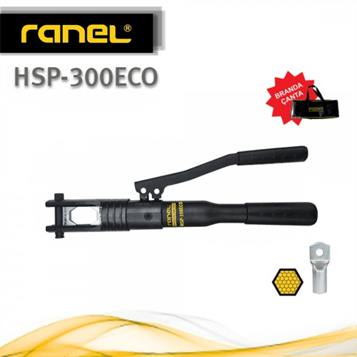 Ranel HSP-300ECO Hidrolik Çift El Pabuç Sıkma Pensesi
