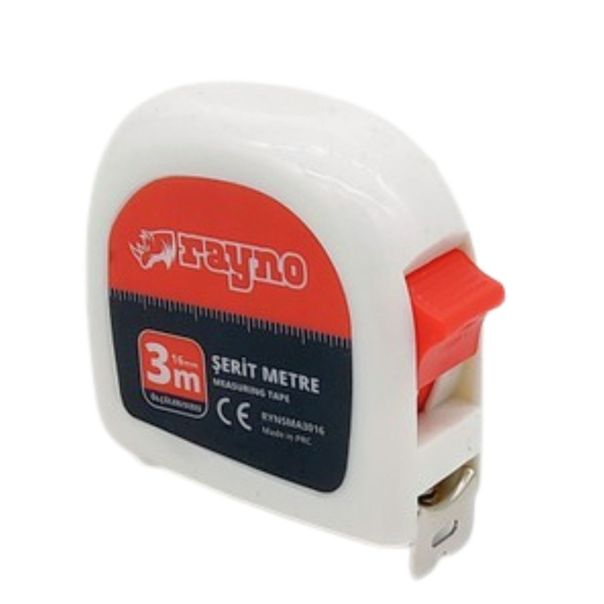 RAYNO ŞERİT METRE BEYAZ (RYN11500) 3x16 MT