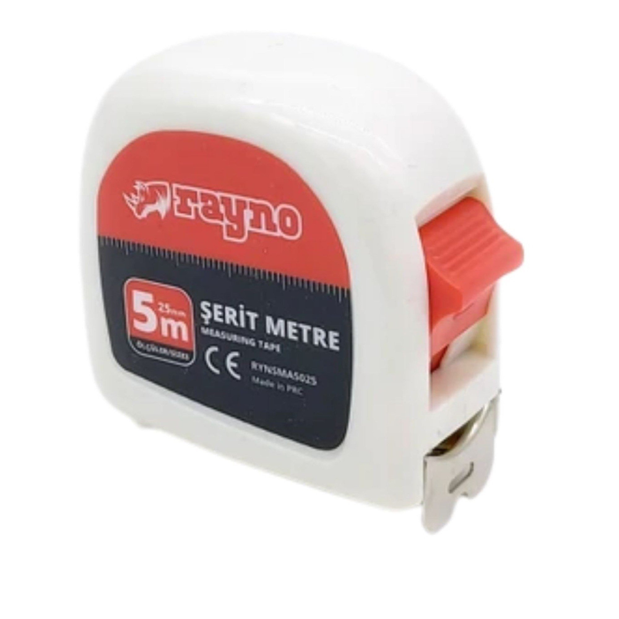 RAYNO ŞERİT METRE BEYAZ (RYN11502) 5x25 MT