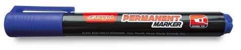 RAYNO UZUN UÇLU KALICI PERMANENT MARKER MAVİ