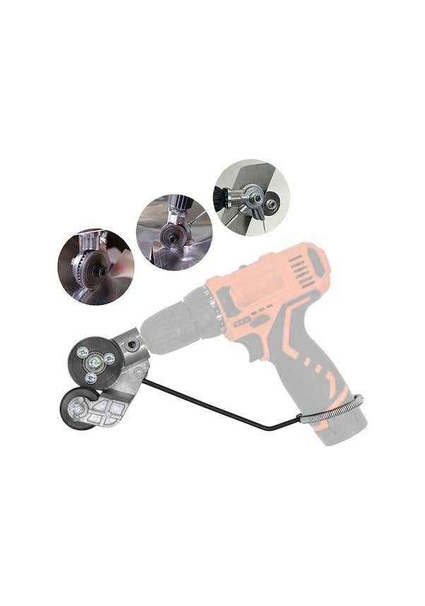 Rox 0185 Şarjlı Matkaplar İçin Metal Plaka Ve Sac Kesme Aparatı