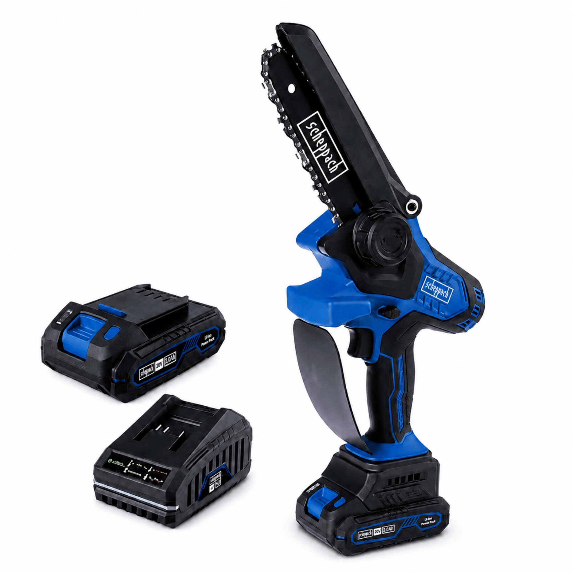 SCHEPPACH AKÜLÜ DAL BUDAMA 15 CM BC-PS150--X-SET S